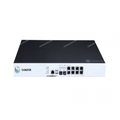 深信服AF-1000-FH1200B 1U 內存4G 硬盤(pán)64GSSD 接口：6千兆電口 2千兆光口SPF  軟件：基礎級1套